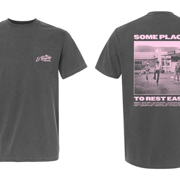 Bob Sumner El Rancho Motel Comfort Colors Pocket T-Shirt