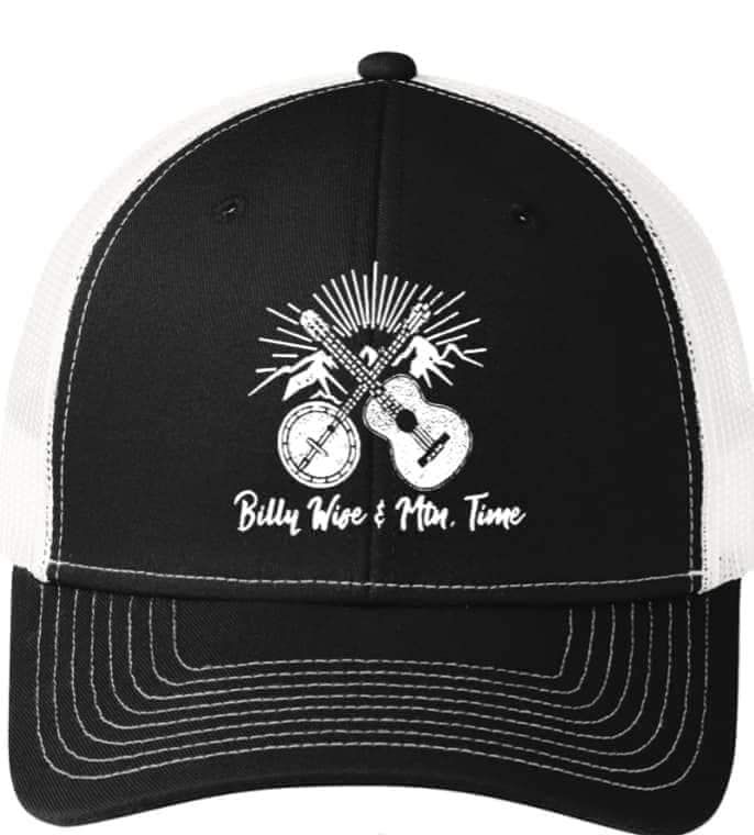 Baseball Cap Blk/Wht