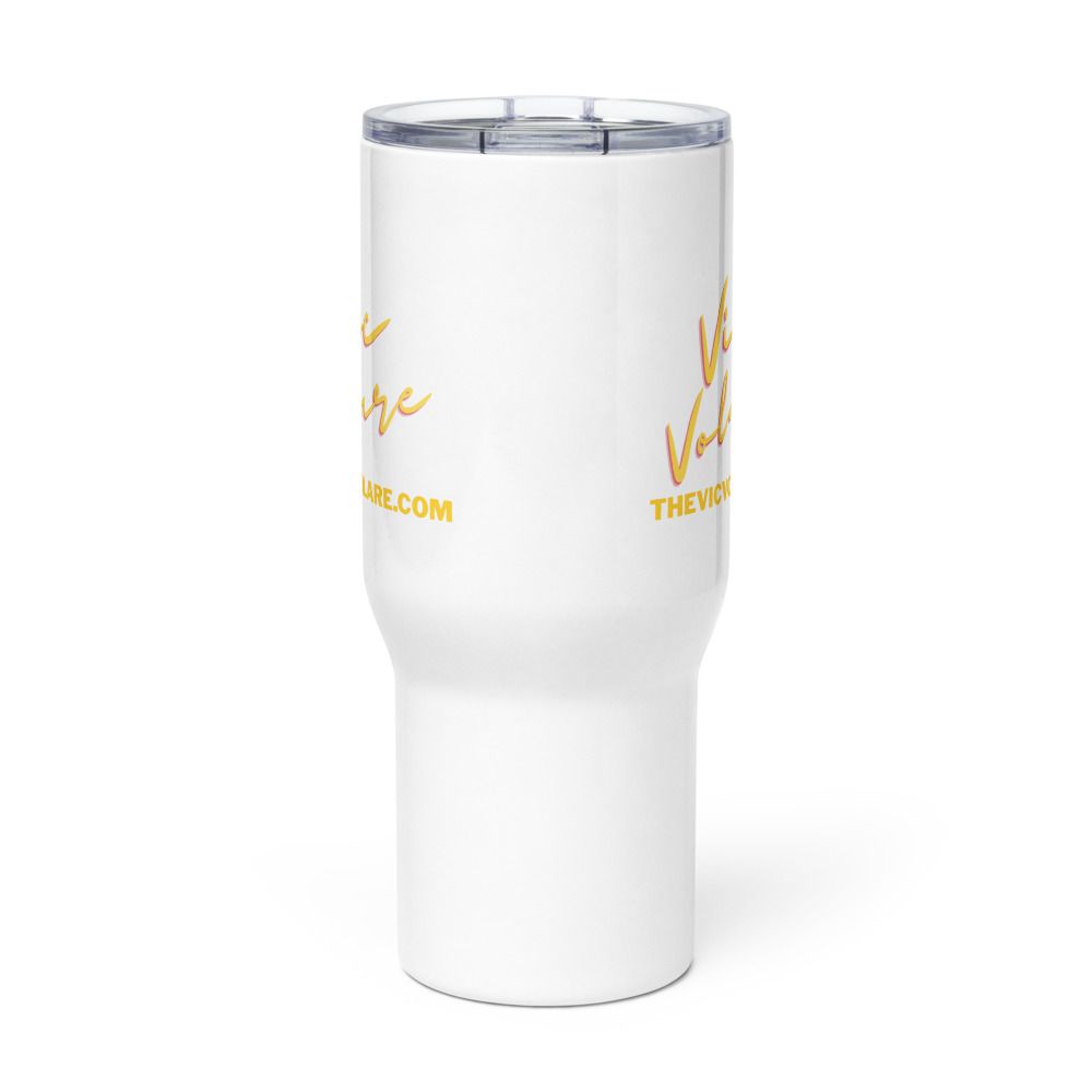 Vic Volare Signature Travel Mug with a Handle