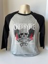 Unisex "Skull/Wing/Fire" 3/4 Sleeve Baseball T-Shirt