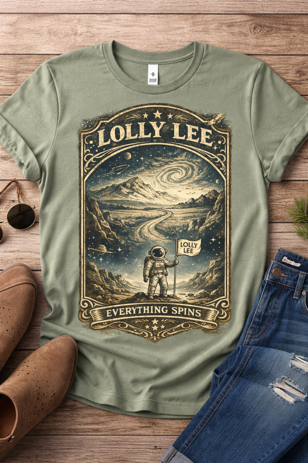 Everything Spins - Unisex Tee