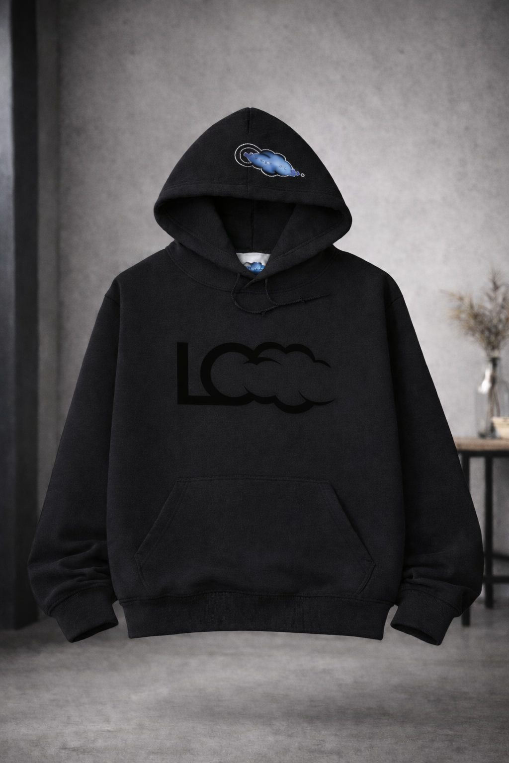 Basic Black Heavyweight Hoodie