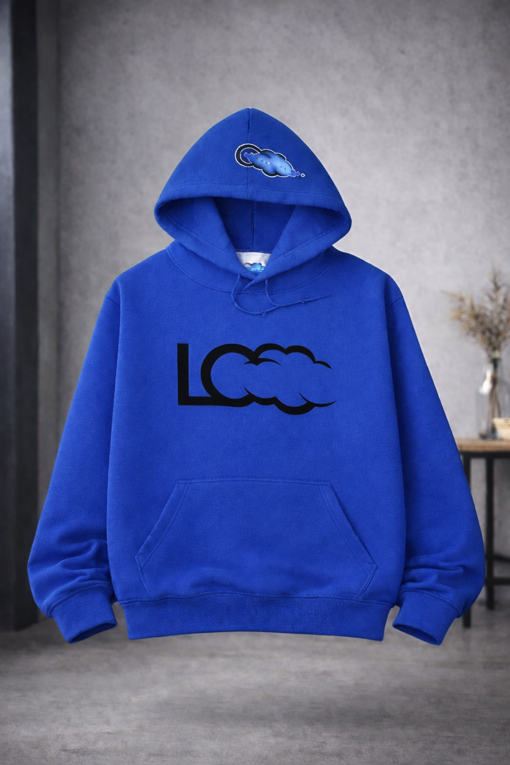 Ocean Blue Heavyweight Hoodie