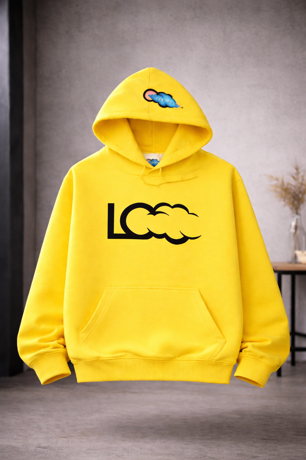 Bright Yellow Heavyweight Hoodie