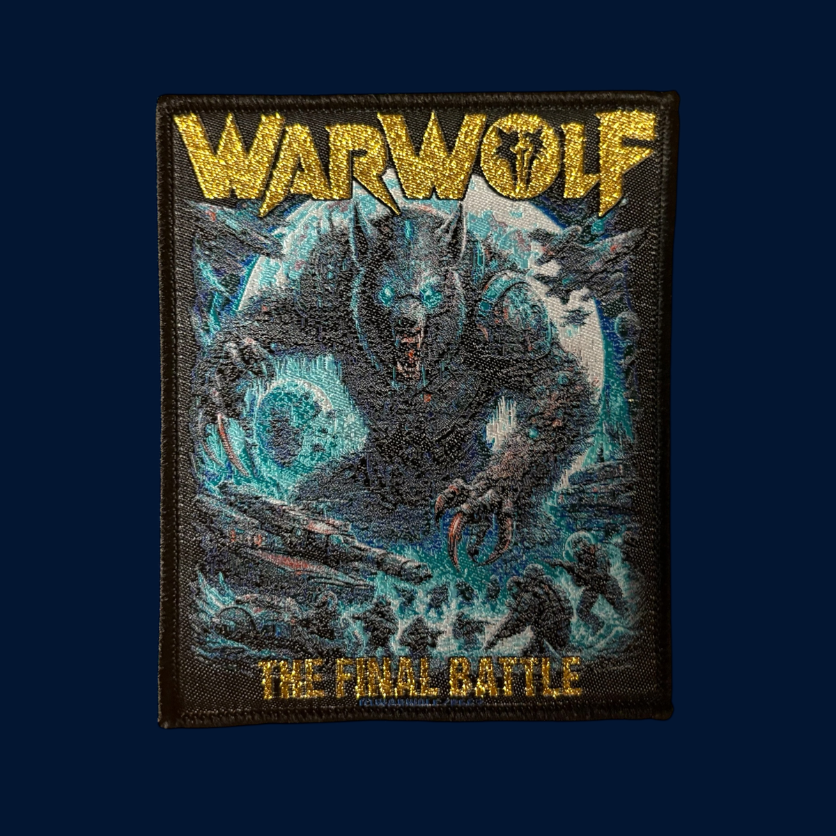 The Final Battle Retro Album patch