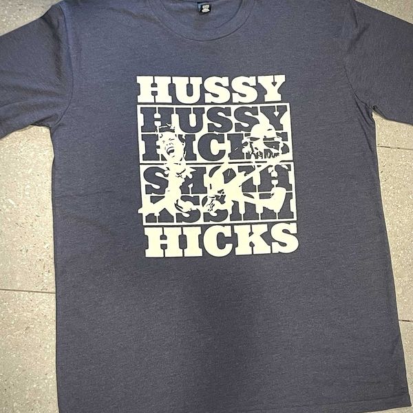New HH design Tee in navy marle