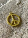 Gold Peace Sign