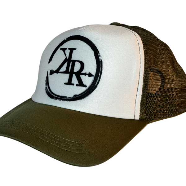 Army Green Trucker Hat
