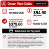 November Payment 2026