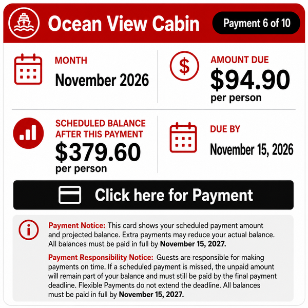November Payment 2026