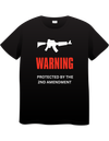Warning Protected by the 2nd Amendment