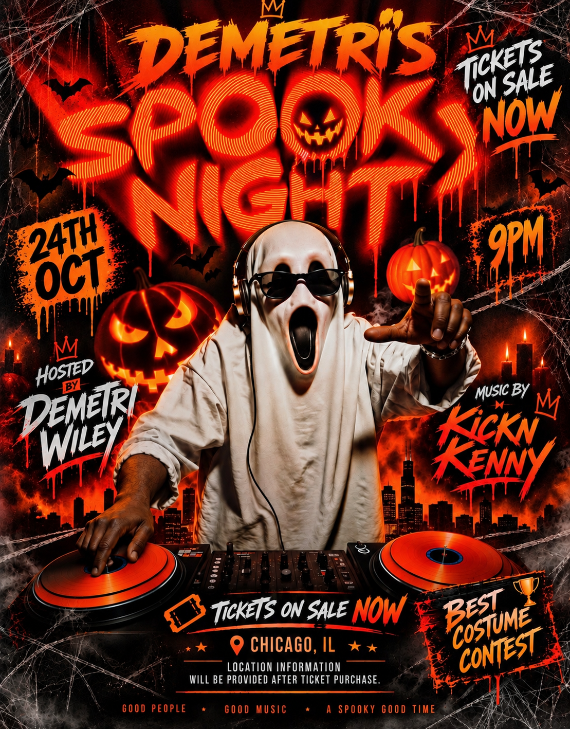 Demetri’s 2026 Halloween Party — General Admission