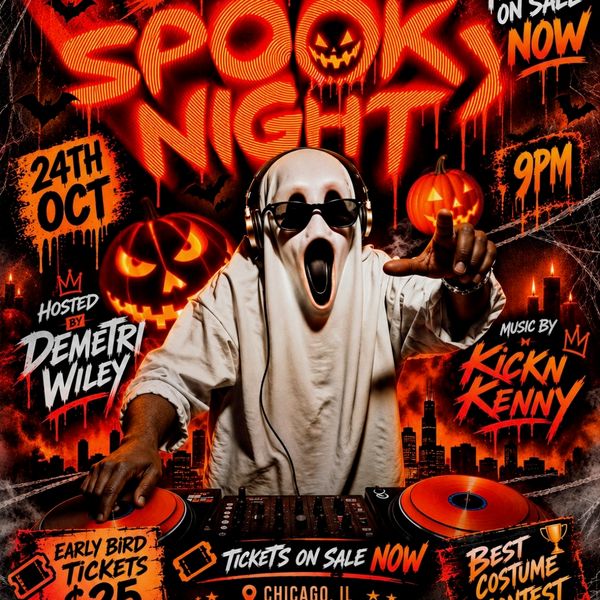 Demetri’s 2026 Halloween Party — Early Bird Tickets