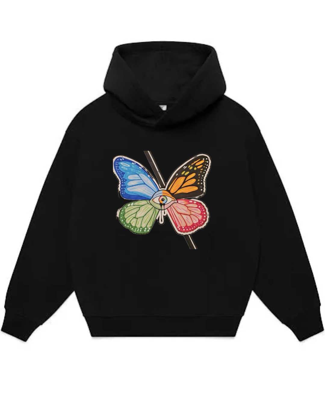 "Never Change No. 2" Black Hoodie