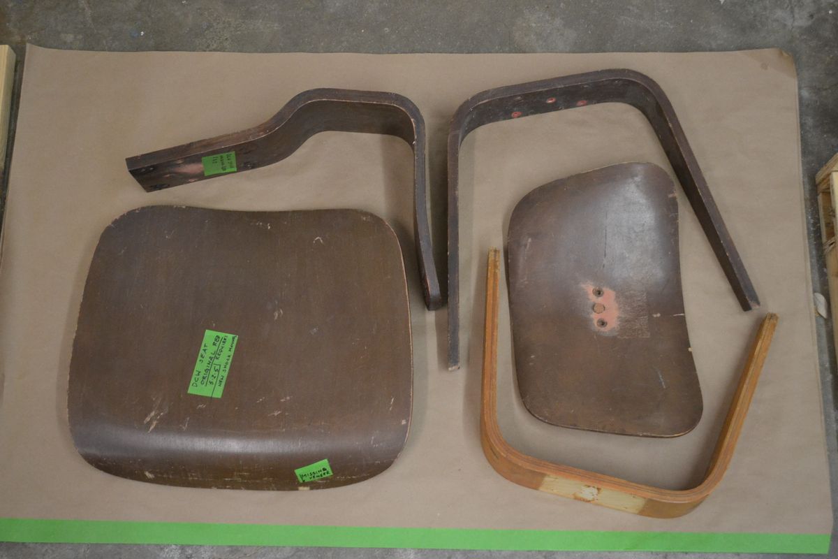 Eames "Red" DCW Restoration Kit
