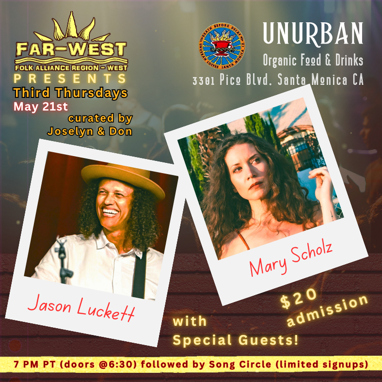 Jason Luckett & Mary Scholz 5/21/2026