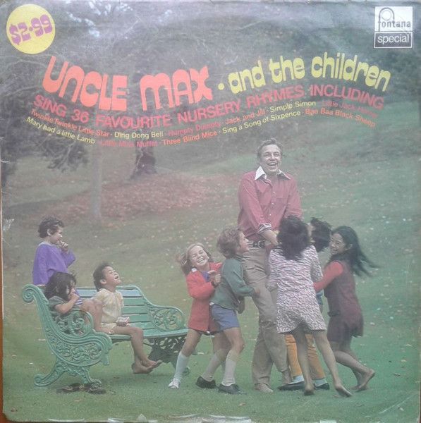 Max Cryer & The Children – Sing 36 Favourite Nursery Rhymes - Vinyl