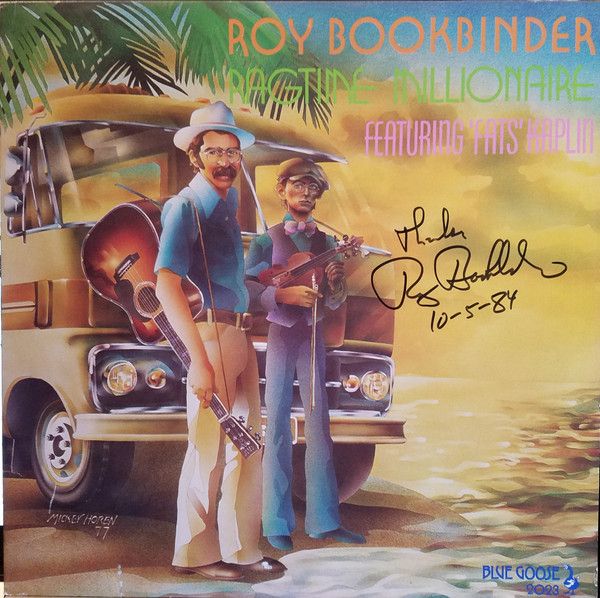 Roy Bookbinder Featuring 'Fats Kaplin' – Ragtime Millionaire - Vinyl