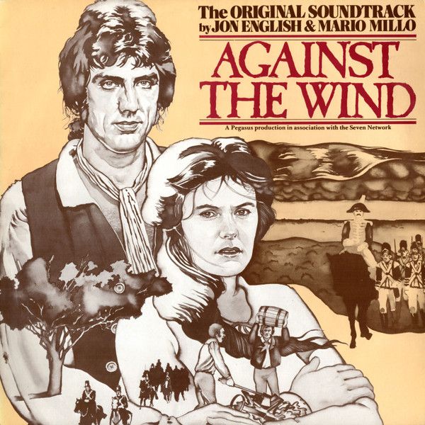 Jon English & Mario Millo – (The Original Soundtrack) Against The Wind - Vinyl