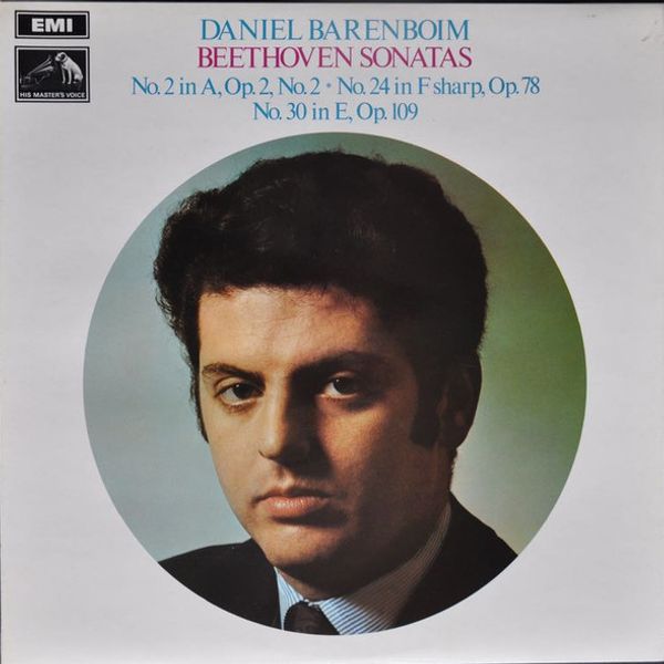 Daniel Barenboim, Beethoven* – Beethoven Sonatas (No. 2 In A, Op. 2, No. 2 · No. 24 In F Sharp, Op. 78 / No. 30 In E, Op. 109) - Vinyl