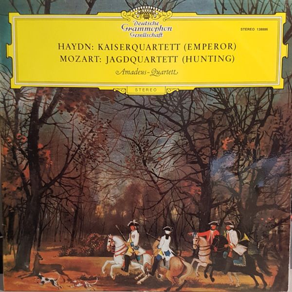 Haydn / Mozart - Amadeus-Quartett – Kaiserquartett (Emperor) / Jagdquartett (Hunting) - Vinyl