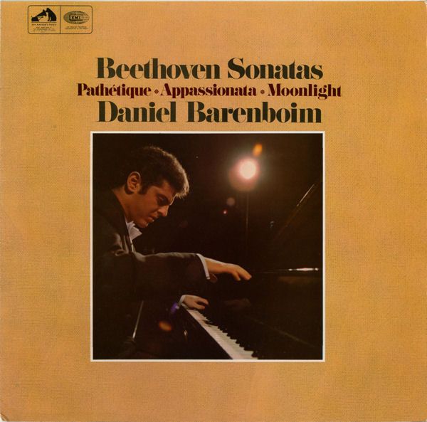 Daniel Barenboim – Beethoven Sonatas: Pathétique ・ Appassionata ・ Moonlight - Vinyl