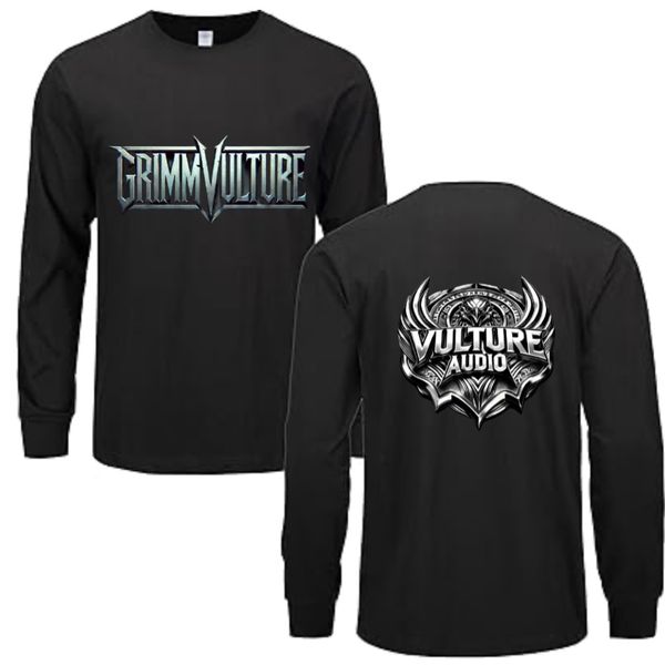 Grimmvulture x Vultureaudio Long Sleeve T Shirt