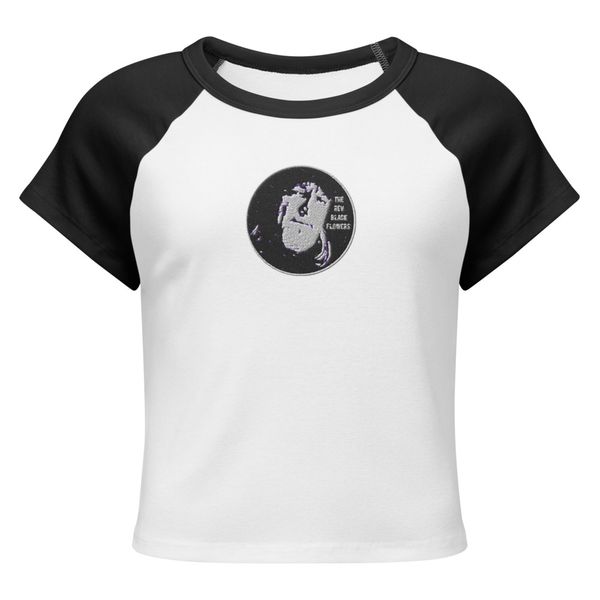 Women's Micro Rib Raglan Baby Tee | Bella + Canvas 1201