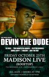Devin The Dude Live Show 10/25/24 7PM