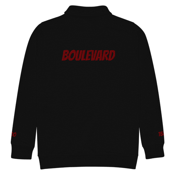 BLVD 1500 Black Fleece Pullover