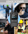 KSUN GMRS WALKIE TALKIE RADIO 10W LONG RANGE (CURBSIDE PICKUP NO SHIPPING )