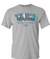 Live Wire Awesome Gray Tee what a DESIGN