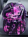 Live Wire Ladies Pink Camo hat logo stitched