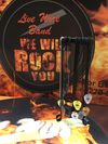 Live Wire Guitar Pic Necklace