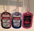 Live Wire Band Custom Made Band Dog Tag