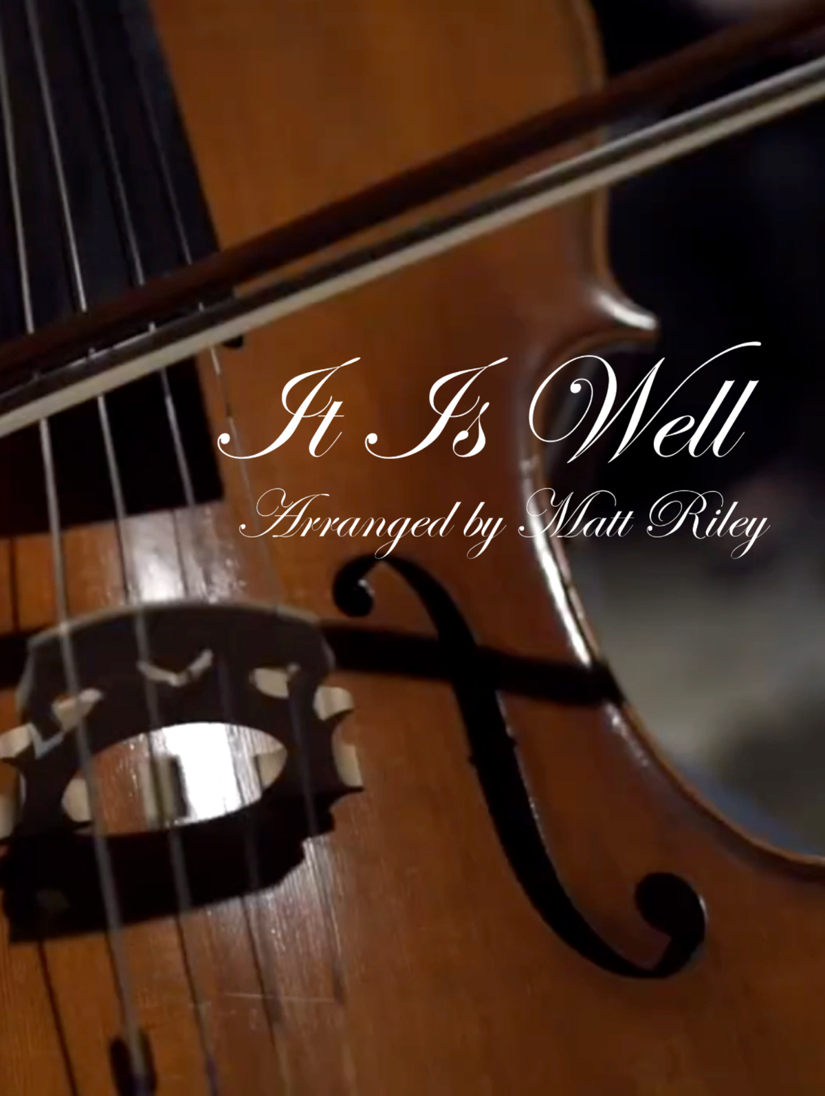 It Is Well - Cello and Piano Sheet Music