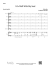 It Is Well With My Soul - Advanced Violin, Piano, & String Orchestra (PDFs)