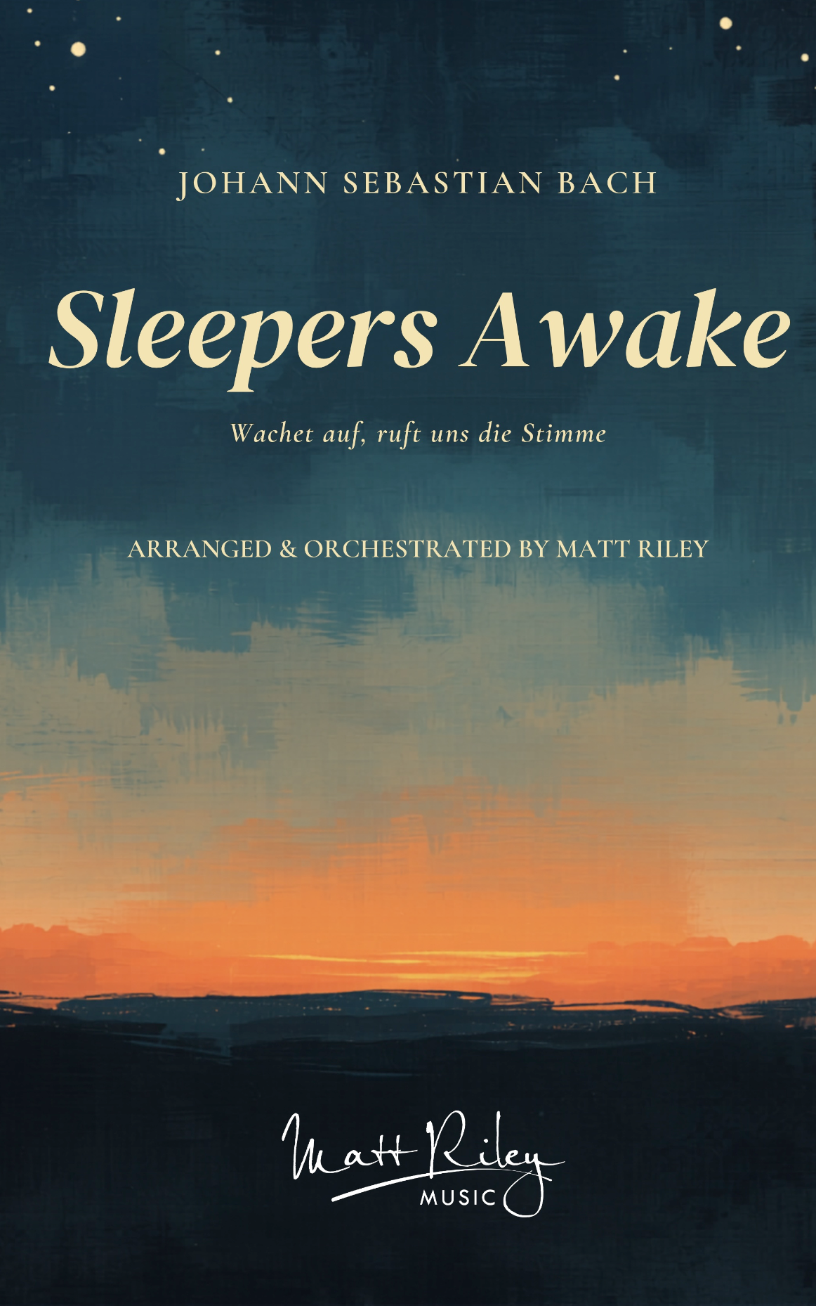 Sleepers Awake - Full Orchestra Score & Parts (PDFs)