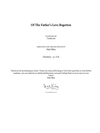 Of The Father's Love Begotten - Violin & Piano (PDF)