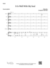 It Is Well With My Soul - Advanced Piano, Intermediate Violin, & String Orchestra (PDFs)