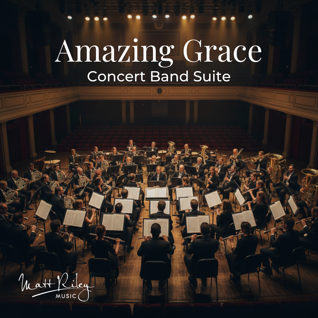 Amazing Grace - Violin & Concert Band Suite