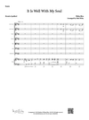 It Is Well With My Soul - Two Intermediate Violins, Piano, and String Orchestra (PDFs)