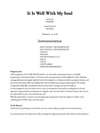 It Is Well With My Soul - Two Intermediate Violins, Piano, and String Orchestra (PDFs)