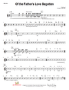 Of The Father's Love Begotten (Violin Bundle)