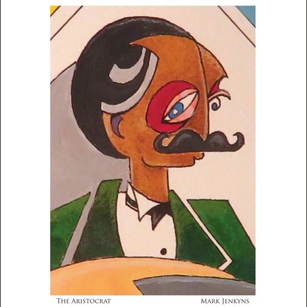 The Aristocrat | Image 4.75”x6.75”/ White frame 8.75”x 10.75”
