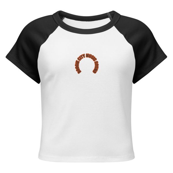 Women's Micro Rib Raglan Baby Tee | Bella + Canvas 1201