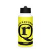 Stainless Steel Water Bottle with a Straw Lid
