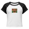 Women's Micro Rib Raglan Baby Tee | Bella + Canvas 1201