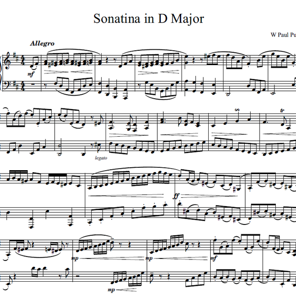 Sonatina in D Major