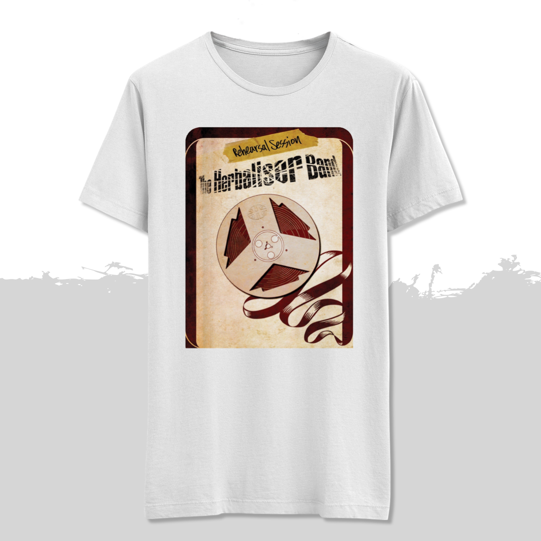 The Herbaliser Band Rehearsal session T-Shirt (White)